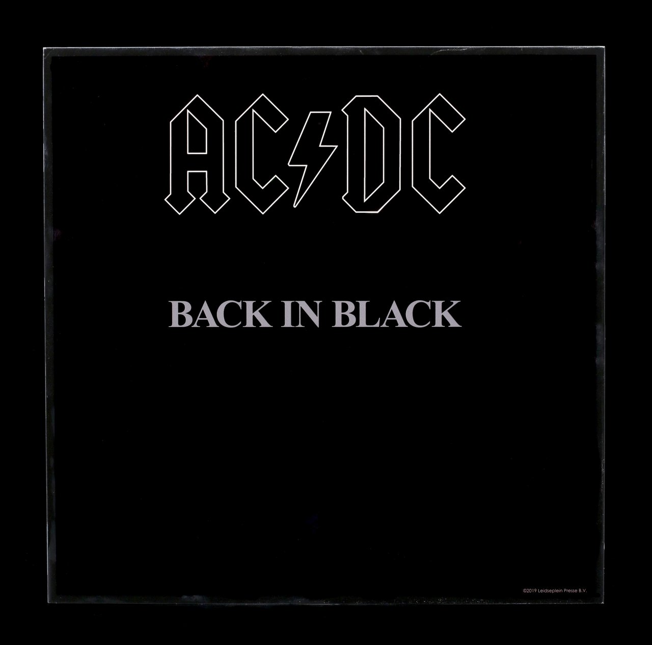 AC/DC Crystal Clear Picture - Back in Black