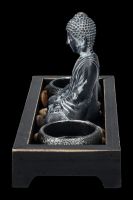 Buddha Figur mit Teelichthaltern
