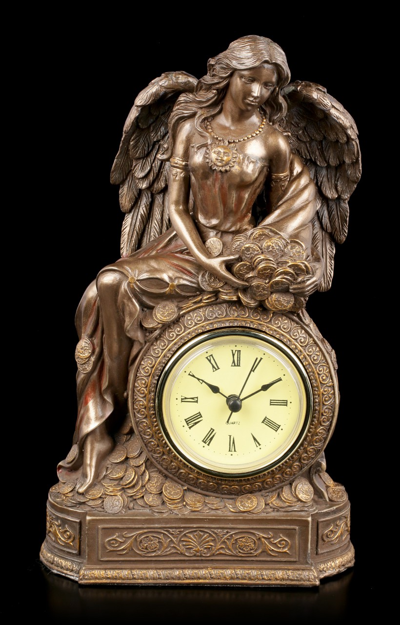 Table Clock - Fortuna Angel