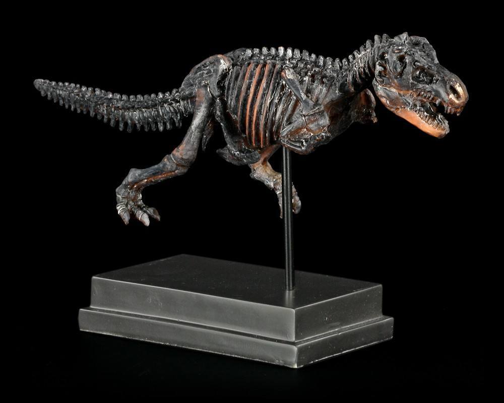 Dinosaur Figurine - Tyrannosaurus Rex on Plinth