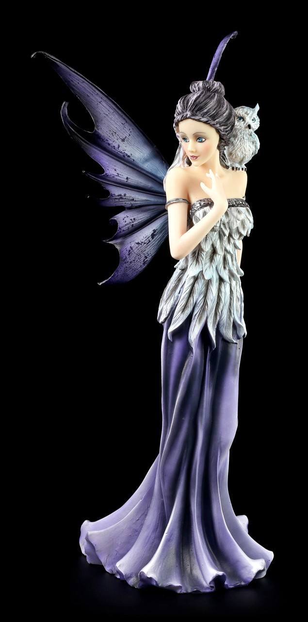 Fairy Figurine - Owl Queen Eulela in Plumage