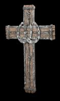 Western Crucifix Plaque with Horseshoes