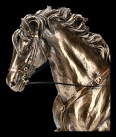 Jozef Klemens Pilsudski Figur auf Pferd