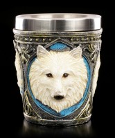Ghost Wolf Shot Cups - Set of 4