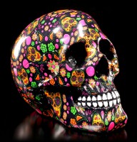 Colourful Day of the Dead Skull - VIVA!
