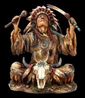 Indian Figurine - Chief Evokes