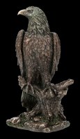 American Bald Eagle Figurine on Bough