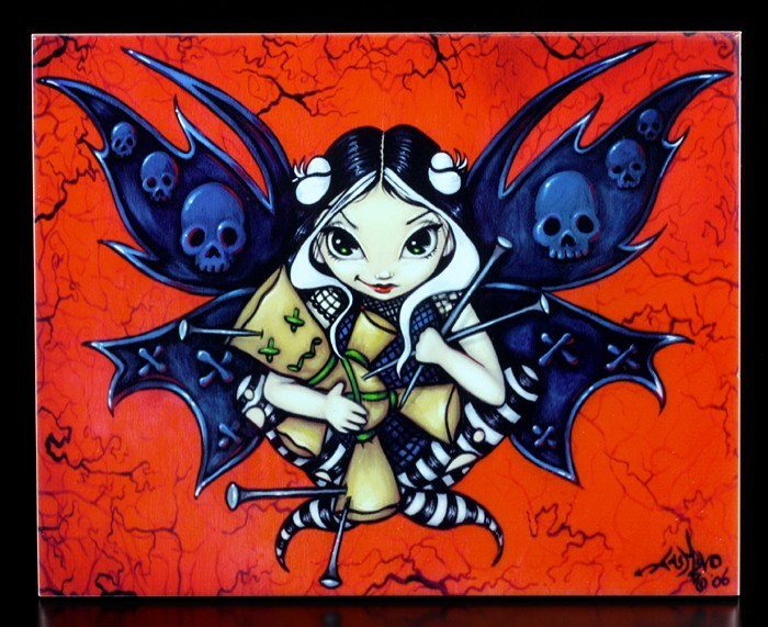 Art Tile large - Fairy Voodoo