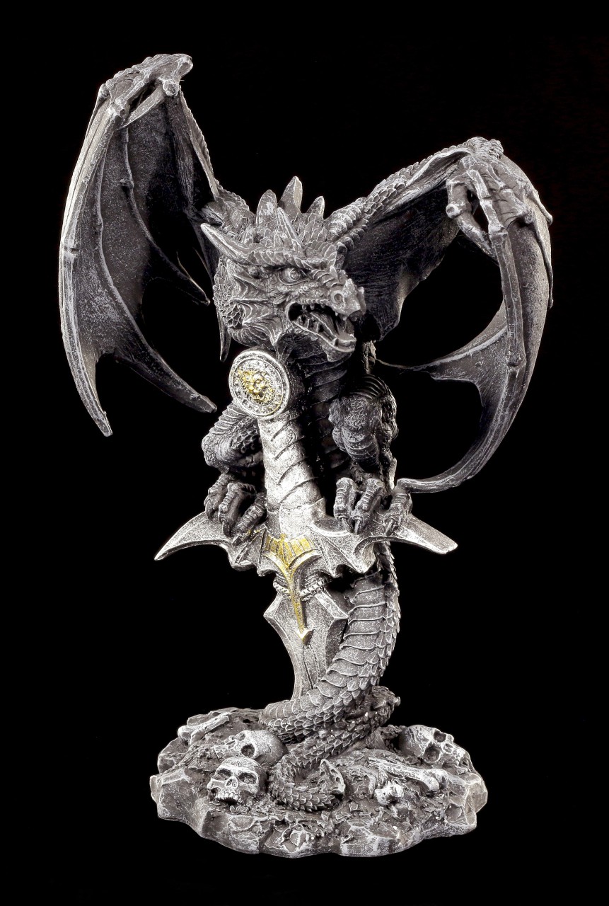 Dragon Figurine - The Sword and the Dragon