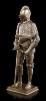 Knight Figurine in Plate Armor with Sword