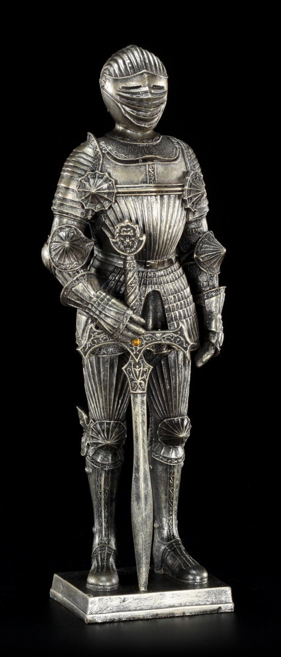 Ritter Figur mit Schwert rechts