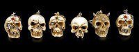 Skull Key Hanger - Set of 6