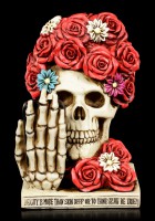 Skeleton Skull - Rose Head with Mobile