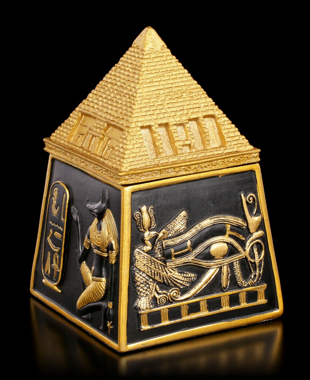 Ägyptische Schatulle mit Pyramide