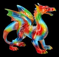 Rainbow Dragon Figurine