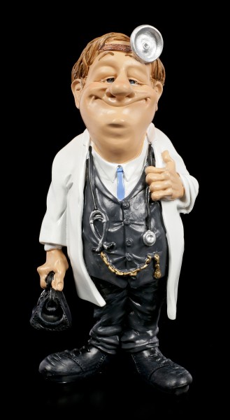 Funny Job Figurine - Doctor with Bag