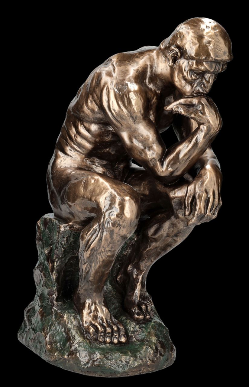 Der Denker - nach Auguste Rodin - Statue groß