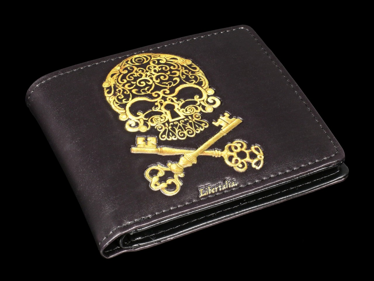 Men's Wallet with Skull - Libertalia