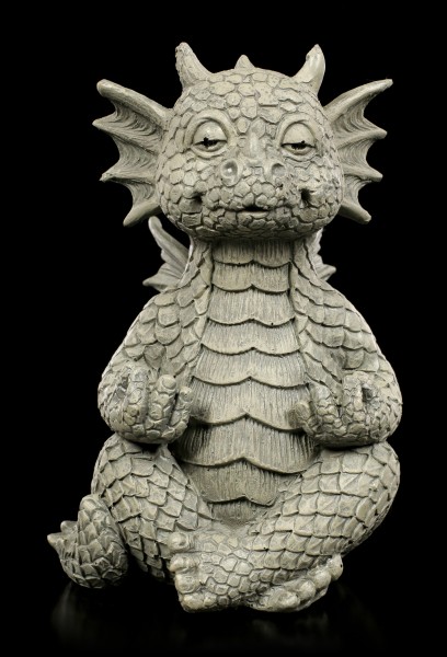 Small Garden Figurine - Lucky Dragon Yogi