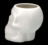 Cup - Skull white matt