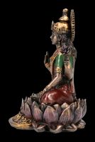 Lakshmi Figurine on Lotus Flower small
