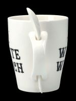 Mug with Spoon - White Witch