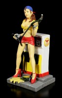 Erotic Figurine - Sexy Gas Station Chick