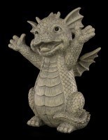 Garden Figurine - Welcoming Dragon - Hello