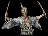 Samurai Figurine - Bujutsu with two Swords