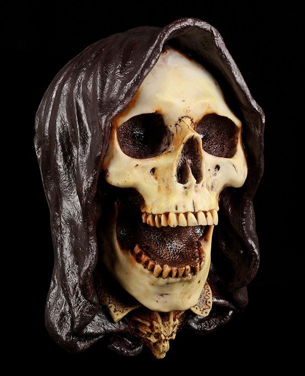 Grim Reaper resin Model Skulls Base 