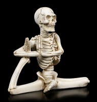 Skelett Figuren - Yoga 3er Set
