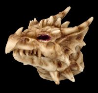 Box & Incense Burner - Dragon Skull