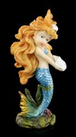 Mermaid Figurine with Shell