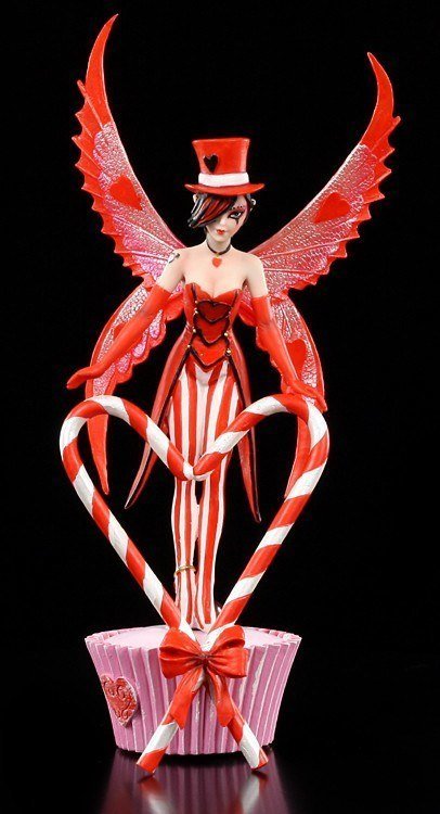 NEW by Pacific Giftware Anne Stoke Sugarsweet CANDY CANE Fairy Figurine Retired 