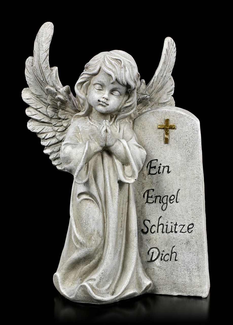 Engel Grab Figur - Ein Engel Schütze Dich