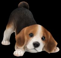 Dog Figurine - Beagle Puppy Wants to Play
