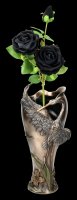 Kunstblume - Schwarze Rose