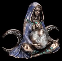 Triple Moon Goddess Figurine