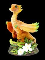 Dragon Figurine - Orange by Stanley Morrison