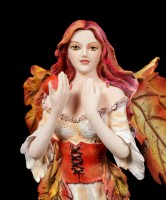 Herbst Elfen Figur - Sonya mit Kürbissen