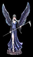 Dark Angel Figur - Dark Mercy mit Sense blau