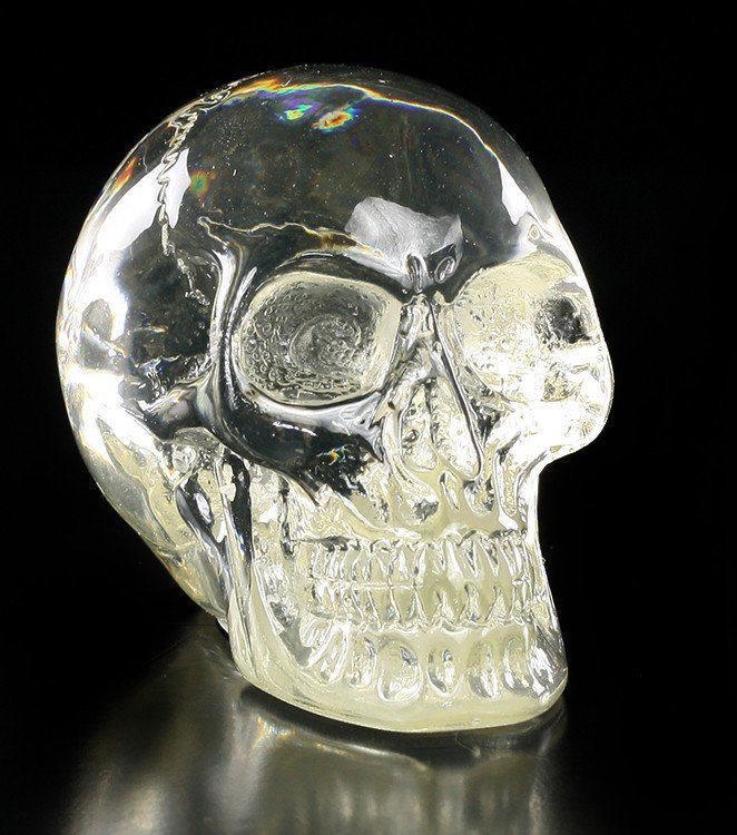 Translucent Skull small - Quartz Skull