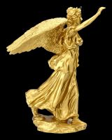 Goddess Nike Figurine - Victory gold-coloured