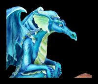 Fairy Figurine with Dragon - Close Encounter