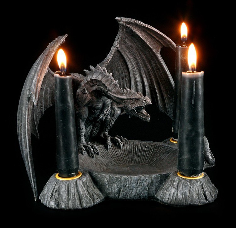 Dragon Candle Stick - Dragons Breath