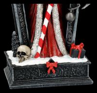 Sensenmann Weihnachtsfigur im Sarg - Merry Cryptmas