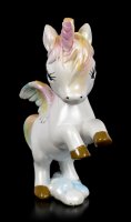 Playing Baby Unicorn Figurine with Wings