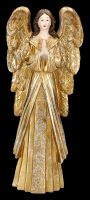 Engelfigur betend - goldfarben 26 cm