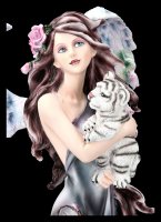 Guardian Angel Figurine - Cathetel with Tiger