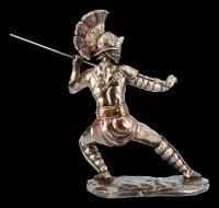 Gladiator Figurine - Murmillo in Fight with Spear